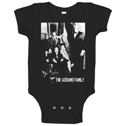 The Addams Family Photo Tv Show Baby One Piece The Addams Family Photo Tv Show Baby One Piece
