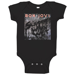 Bon Jovi Slippery When Wet Baby One Piece Bon Jovi Slippery When Wet Baby One Piece