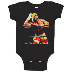 Hulk Hogan Hulkamania Wwe Wrestling Baby One Piece