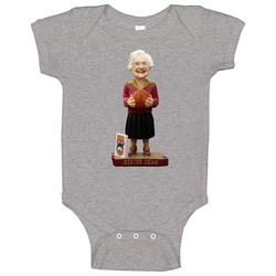Sister Jean Loyola Chicago Bobble Head Action Figure Parody Baby One Piece