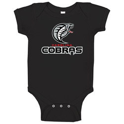 Carolina Cobras Arena Football League Team Fan Logo Baby One Piece Carolina Cobras Arena Football League Team Fan Logo Baby One Piece