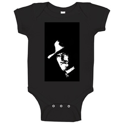 Clint Eastwood vintage retro (2).jpg Baby One Piece