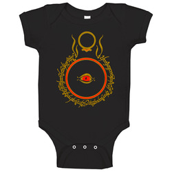 The Lord Of The Rings Eye Of Sauron Fantasy Baby One Piece The Lord Of The Rings Eye Of Sauron Fantasy Baby One Piece