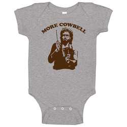 Saturday Night Live More Cowbell Baby One Piece Saturday Night Live More Cowbell Baby One Piece