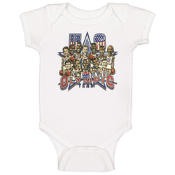 Usa Basketball 1992 Olympics Dream Team Baby One Piece Usa Basketball 1992 Olympics Dream Team Baby One Piece