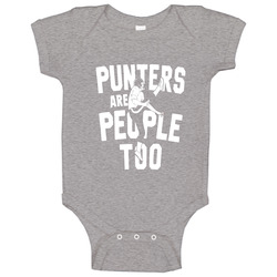 Punters Are People Too Baby One Piece Punters Are People Too Baby One Piece