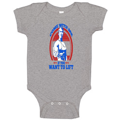 Come With Me If You Want To Lift Original Replica Arnold Schwarzenegger Gym Baby One Piece Come With Me If You Want To Lift Original Replica Arnold Schwarzenegger Gym Baby One Piece