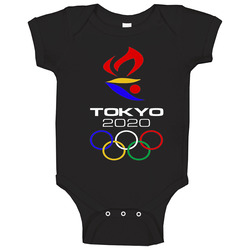 2020 New Tokyo Olympics Logo Summer Games Baby One Piece 2020 New Tokyo Olympics Logo Summer Games Baby One Piece