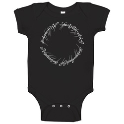 The Lord Of The Rings One Ring Cool Baby One Piece The Lord Of The Rings One Ring Cool Baby One Piece