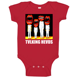 Talking Heads Album Cover Baby One Piece Talking Heads Album Cover Baby One Piece