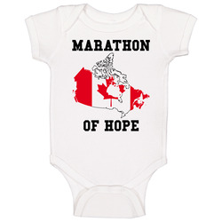 Terry Fox Marathon Of Hope Baby One Piece