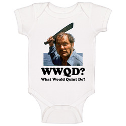 What Would Quint Jaws Do Baby One Piece What Would Quint Jaws Do Baby One Piece