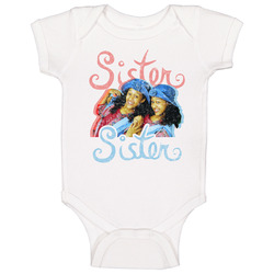 Sister Sister 90s Tv Show Grunge Baby One Piece Sister Sister 90s Tv Show Grunge Baby One Piece