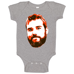 Andy Janovich Cleveland Football Big Head Player Fan Baby One Piece Andy Janovich Cleveland Football Big Head Player Fan Baby One Piece