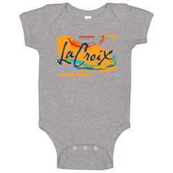 La Croix Tangerine Sparkling Water Halloween Costume Baby One Piece La Croix Tangerine Sparkling Water Halloween Costume Baby One Piece