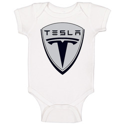 Tesla Motors Baby One Piece Tesla Motors Baby One Piece