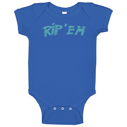 No Holds Barred Hogan Rip Em Wrestling Move Retro Baby One Piece No Holds Barred Hogan Rip Em Wrestling Move Retro Baby One Piece