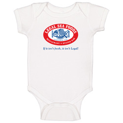 Legal Sea Foods Restaurant Baby One Piece Legal Sea Foods Restaurant Baby One Piece