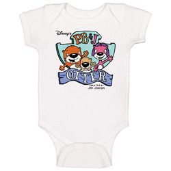 Pb&j Otter 90s Kids Tv Show Cartoon Baby One Piece Pb&j Otter 90s Kids Tv Show Cartoon Baby One Piece