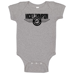 Mickey Thompson Race Tires High Performance Drag Radials  Accessories Logo Baby One Piece
