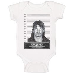 Eddie Guerrero Famous Sports Star Mugshot Police Department Baby One Piece Eddie Guerrero Famous Sports Star Mugshot Police Department Baby One Piece