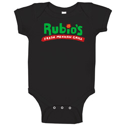 Rubios Logo Popular Mexican Restaurant Food Fan Gift Baby One Piece