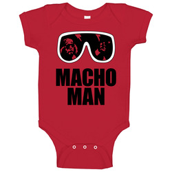 Macho Man Randy Savage Baby One Piece Macho Man Randy Savage Baby One Piece
