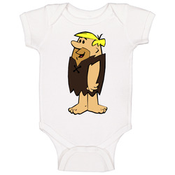 Barney Rubble Flintstones Retro Cartoon Baby One Piece Barney Rubble Flintstones Retro Cartoon Baby One Piece