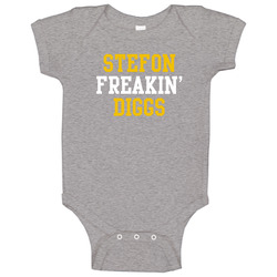 Stefon Freakin' Diggs Minnesota Football Player Cool Fan Baby One Piece Stefon Freakin' Diggs Minnesota Football Player Cool Fan Baby One Piece