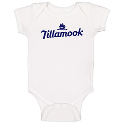 Tillamook County Creamery Best Ice Cream Brand Dessert Treat Logo Baby One Piece Tillamook County Creamery Best Ice Cream Brand Dessert Treat Logo Baby One Piece