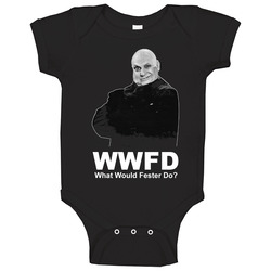 What Would Fester Do Addams Family Baby One Piece What Would Fester Do Addams Family Baby One Piece
