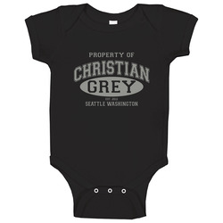 50shadespropertyblack Baby One Piece