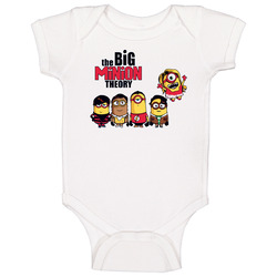 The big bang theory t-shirt funny Minions tee Baby One Piece The big bang theory t-shirt funny Minions tee Baby One Piece