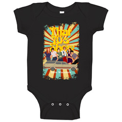 That 70s Show Vintage Distressed Stoner Baby One Piece That 70s Show Vintage Distressed Stoner Baby One Piece