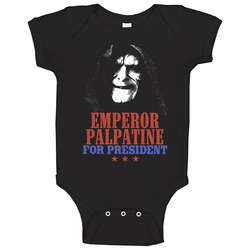 Emperor Palpatine Star Wars For President Ugly Movie Villain Fan Baby One Piece Emperor Palpatine Star Wars For President Ugly Movie Villain Fan Baby One Piece