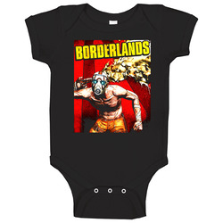 Borderlands Action Rpg Shooter Video Game Baby One Piece Borderlands Action Rpg Shooter Video Game Baby One Piece