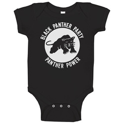 Black Panther Party Logo Baby One Piece Black Panther Party Logo Baby One Piece