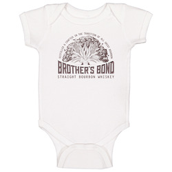 Brothers Bond Straight Bourbon Whiskey Baby One Piece