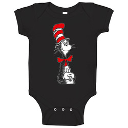 Dr Seuss The Cat In The Baby One Piece Dr Seuss The Cat In The Baby One Piece