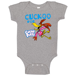Cocoa Puffs Cereal Character Baby One Piece
