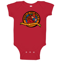 Where In The World Is Carmen San Diego Baby One Piece