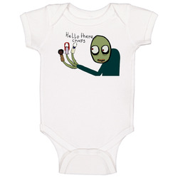 Salad Fingers Rusty Spoons Baby One Piece Salad Fingers Rusty Spoons Baby One Piece