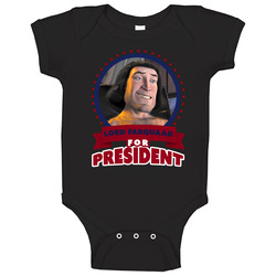 Lord Farquaad For President Greatest Villains Baby One Piece Lord Farquaad For President Greatest Villains Baby One Piece