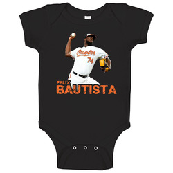 Felix Bautista Baby One Piece Felix Bautista Baby One Piece