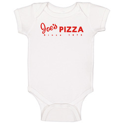 Joes Pizza New York Pizzeria Restaurant Baby One Piece Joes Pizza New York Pizzeria Restaurant Baby One Piece