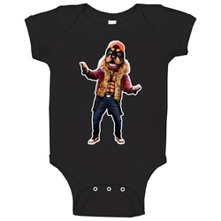 The Rottweiler The Masked Singer Fan Baby One Piece The Rottweiler The Masked Singer Fan Baby One Piece