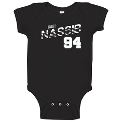 Carl Nassib 94 Favorite Player Las Vegas Football Fan Baby One Piece Carl Nassib 94 Favorite Player Las Vegas Football Fan Baby One Piece