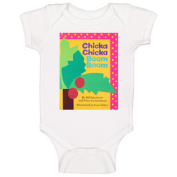 Chicka Chicka Boom Boom Classic Children's Storybook Cover Baby One Piece Chicka Chicka Boom Boom Classic Children's Storybook Cover Baby One Piece