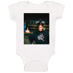 Zendaya Middle Finger O V O Wore It T Baby One Piece Zendaya Middle Finger O V O Wore It T Baby One Piece