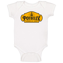 Potbelly Sandwich Shop Sub Sandwhich Restaurant Baby One Piece Potbelly Sandwich Shop Sub Sandwhich Restaurant Baby One Piece
